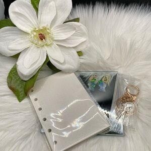 New PM AGENDA Refill Pages, (2) Agenda Charms (1) Unbranded Keychain